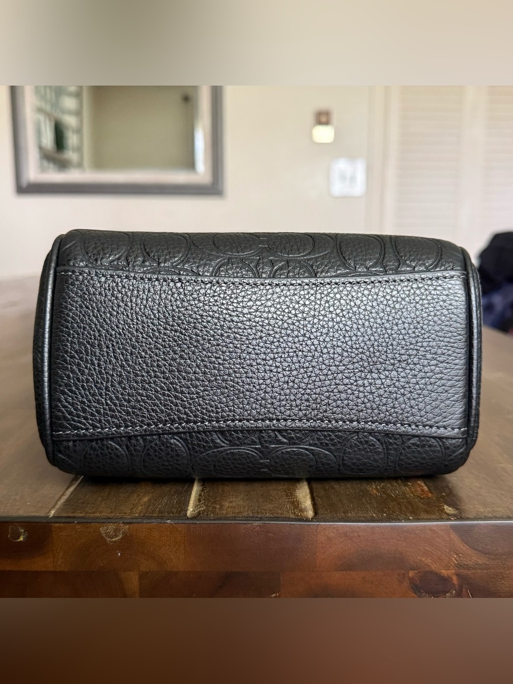 Coach Mini Rowan Crossbody Bag In Signature Leather EUC - Picture 4 of 8